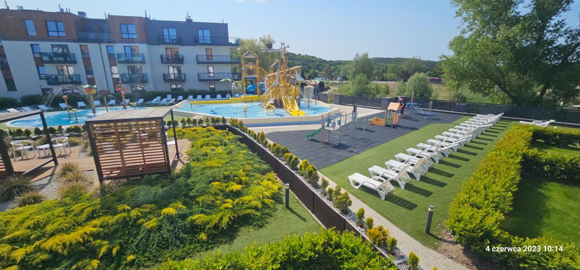 Bel Mare Patio B217 Apartment Miedzyzdroje Bagian luar foto